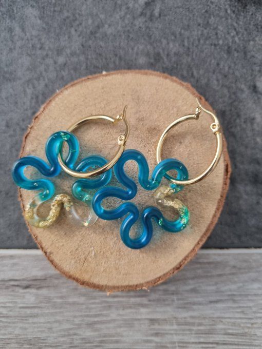 Boucles d'oreilles Pampilles -