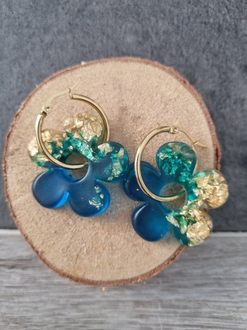 Boucles d'oreilles Pampilles