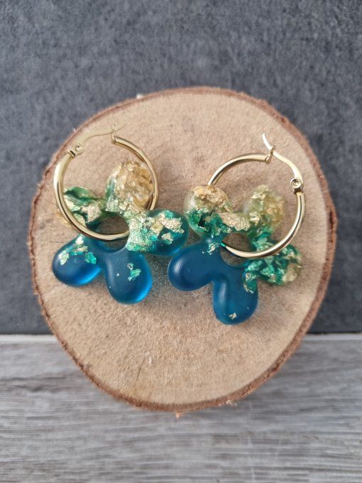 Boucles d'oreilles pampilles