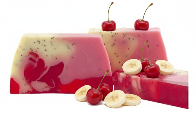 Savon glycérine tranché 100g - Parfums fruités