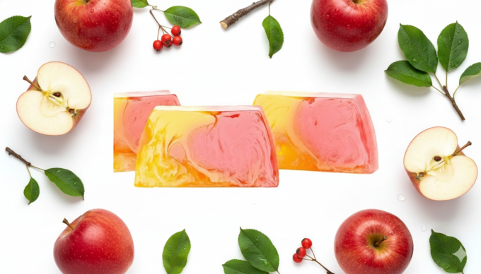 Savon glycérine tranché 100g - Parfums fruités