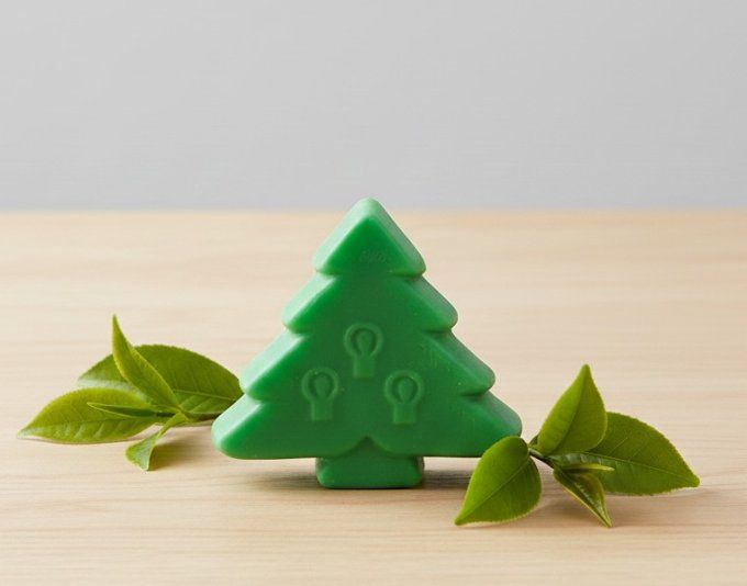 Savon glycérine Sapin - Thé vert