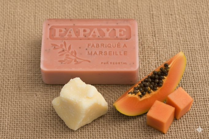 Savon de Provence enrichi au beurre de karité - Plusieurs parfums