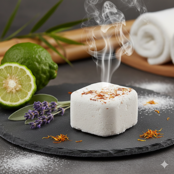 Galets de Douche Aromathérapie 80g plusieurs parfums