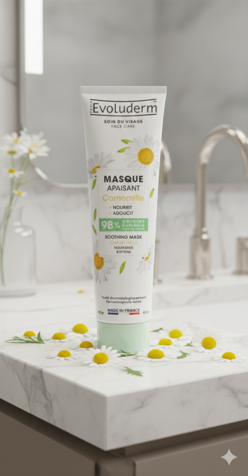 Masque visage Evoluderm 150g soins variés