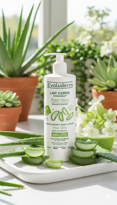 Lait Corps Hydratant Aloe Vera ou Monoï 500 ML