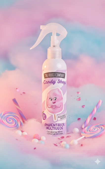 Spray d'ambiance et tissu The fruit company - Plusieurs parfums