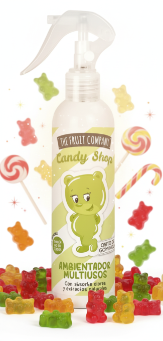 Spray d'ambiance et tissu The fruit company - Plusieurs parfums