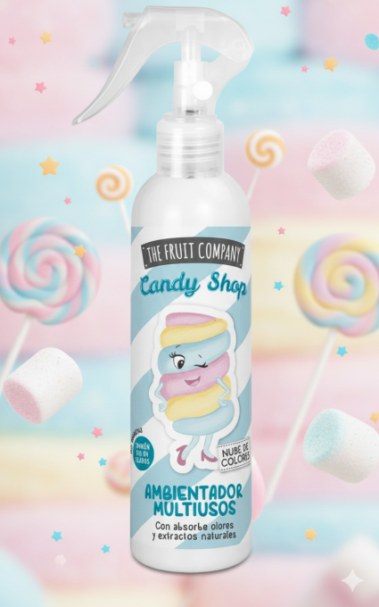 Spray d'ambiance et tissu The fruit company - Plusieurs parfums