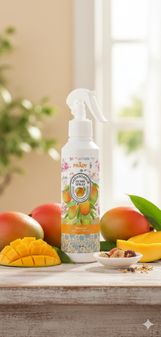 Spray d'ambiance maison tissu et voiture Gourmand & festif - Plusieurs parfums