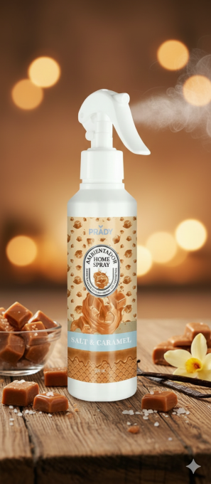 Spray d'ambiance maison tissu et voiture Gourmand & festif - Plusieurs parfums