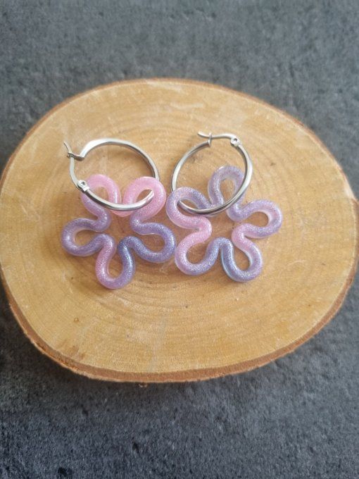 Boucles d'oreilles pampilles