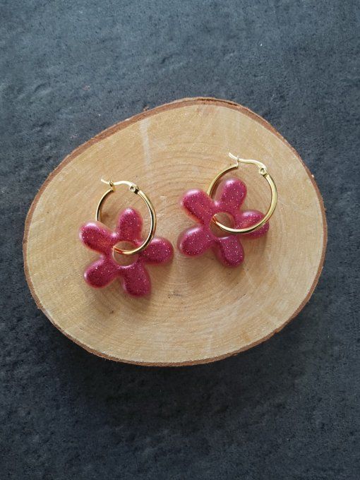 Boucles d'oreilles pampilles