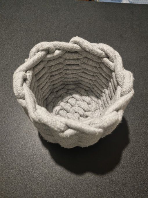 Panier en corde