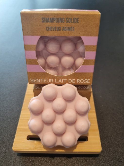 Shampoing solide cheveux abimés