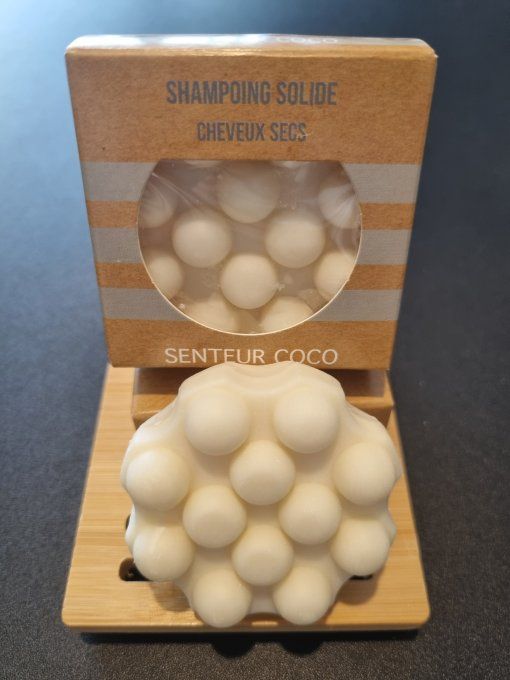 Shampoing solide cheveux sec