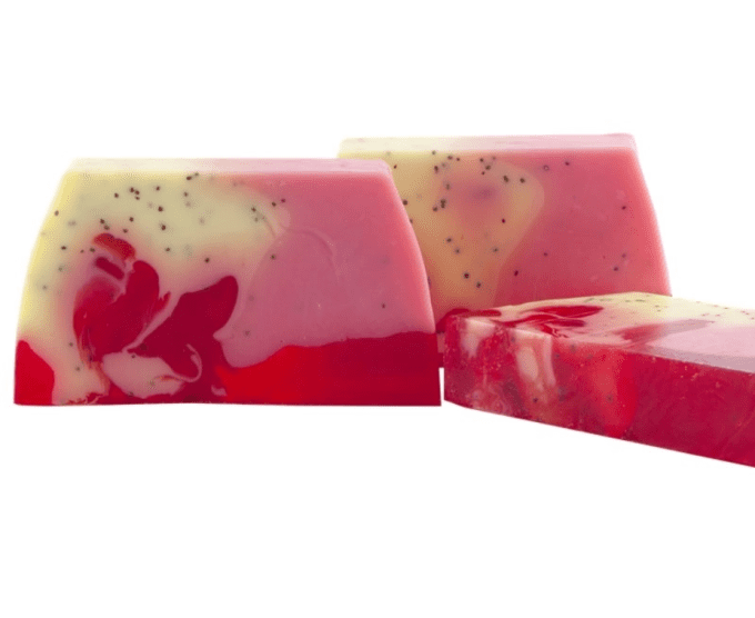 Savon à la glycérine - Banane Cerise