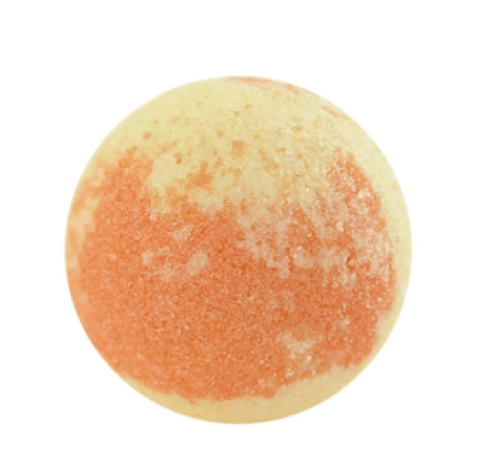 Boule de bain 45g bicolore parfum Monoï