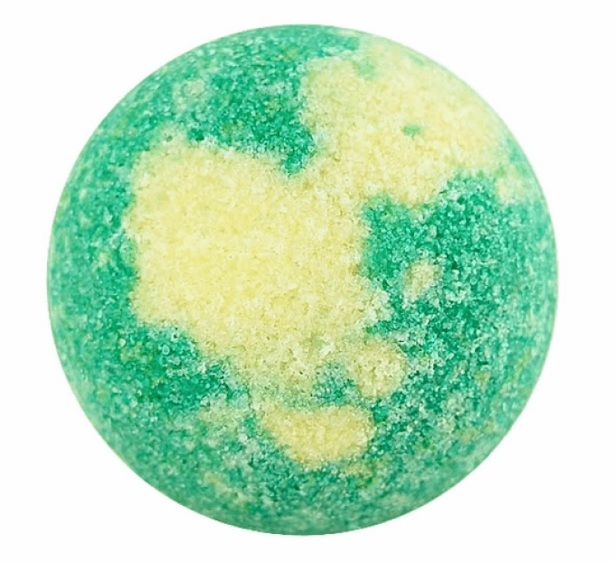 Boule de bain 45g bicolore parfum Ylang ylang