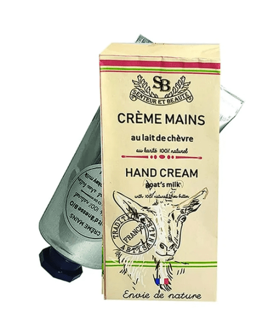 Crème main au lait de chèvre