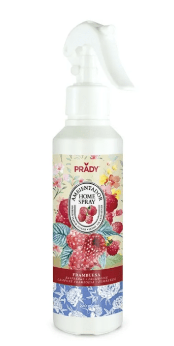SPRAY D'AMBIANCE MAISON TISSU ET VOITURE PRADY FRAMBOISE 220ML