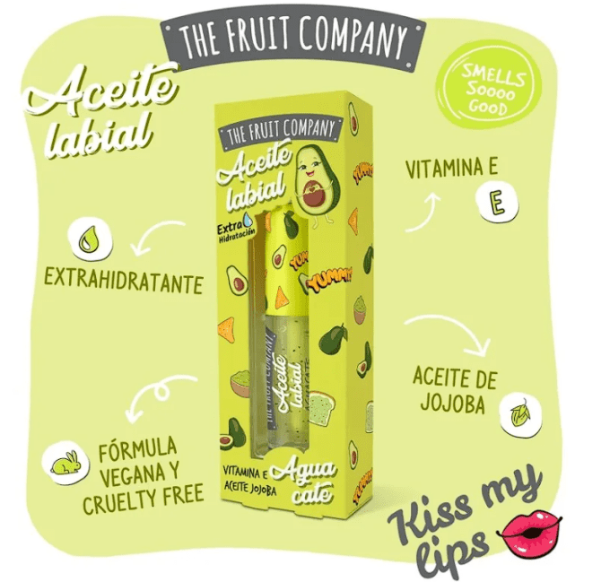 HUILE POUR LES LEVRES AVOCAT THE FRUIT COMPAGNY