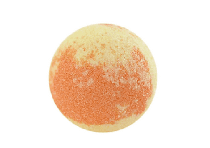 Boule de bain 45g bicolore parfum Monoï