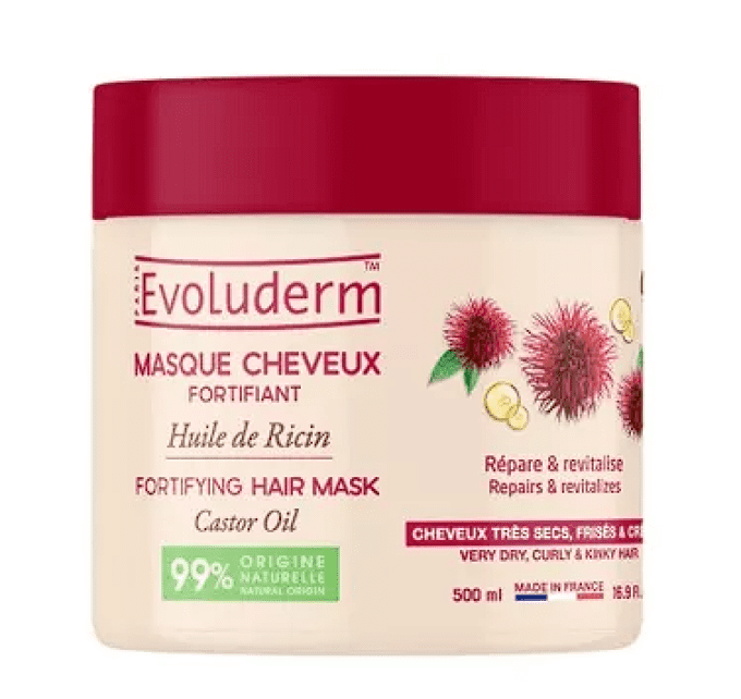 Masque Cheveux Fortifiant Huile de Ricin