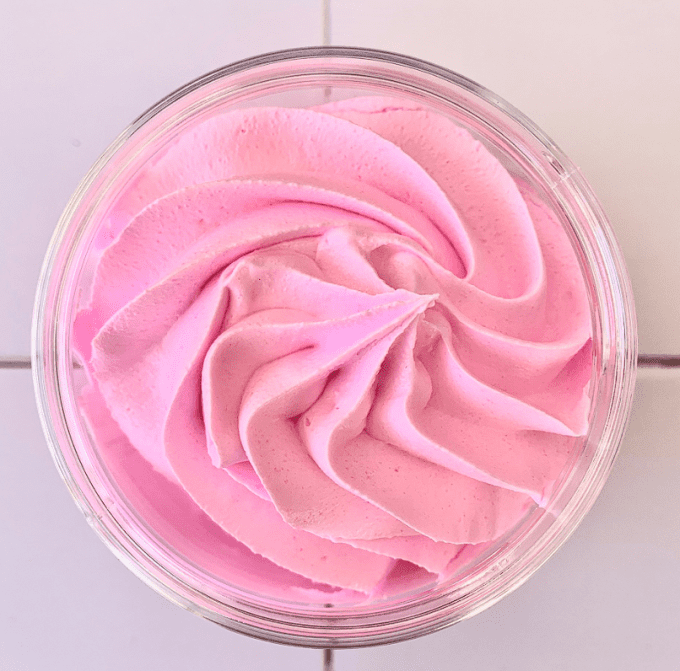 Chantilly de douche et bain 100 g Framboise