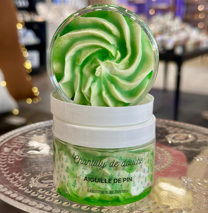 Chantilly de douche et bain coulis 100 g AIGUILLE DE PIN