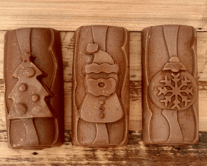 Savon BÛCHE DE NOËL CHOCOLAT 110g