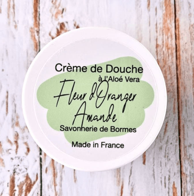 Crème de douche et bain à l’aloé véra 110 g Fleur d’oranger amande