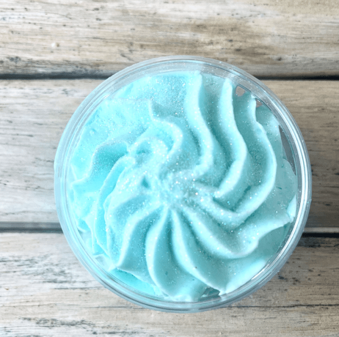 Chantilly de douche et bain 100 g Blue lagoon
