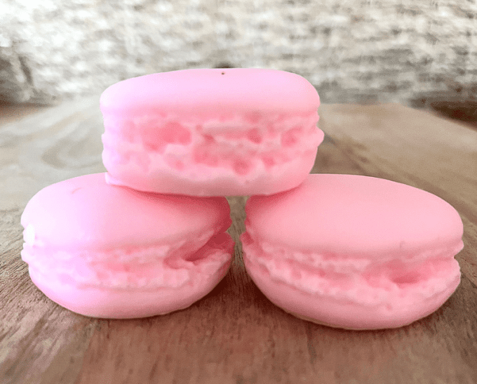 Macaron savon 30 g Framboise