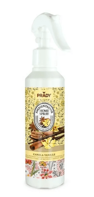 SPRAY D'AMBIANCE MAISON, TISSU ET VOITUREPRADY CANNELLE VANILLE 220ML
