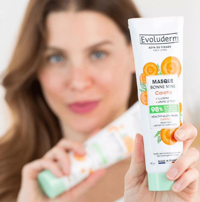 Masque Bonne Mine Carotte 150 Gr