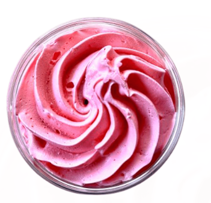 Chantilly de douche et bain 100 g Fraise des bois