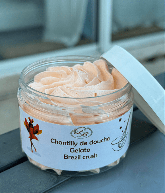 Chantilly de douche et bain 100 g Brezil crush