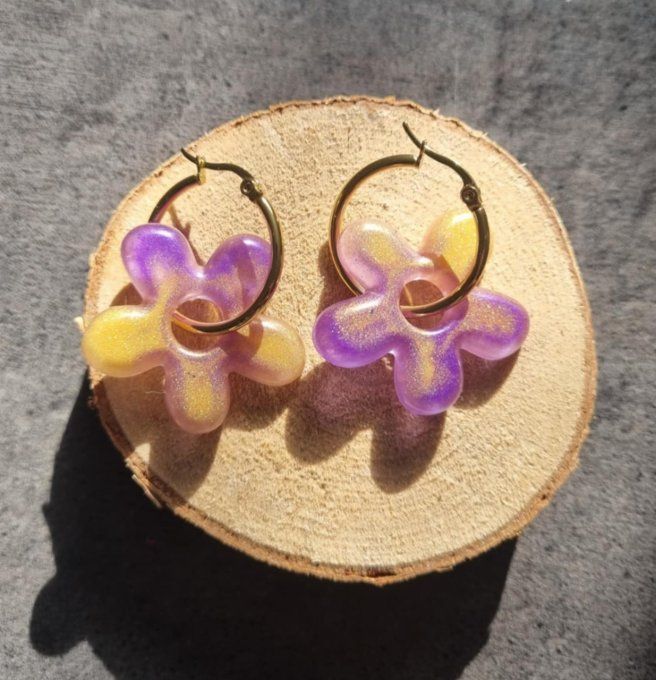 Boucles d'oreilles pampilles